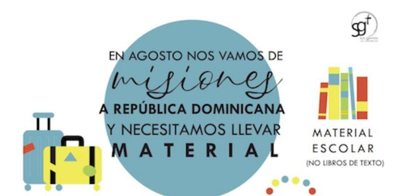 El grupo misionero de San Germán recoge material médico y escolar para llevar a misiones