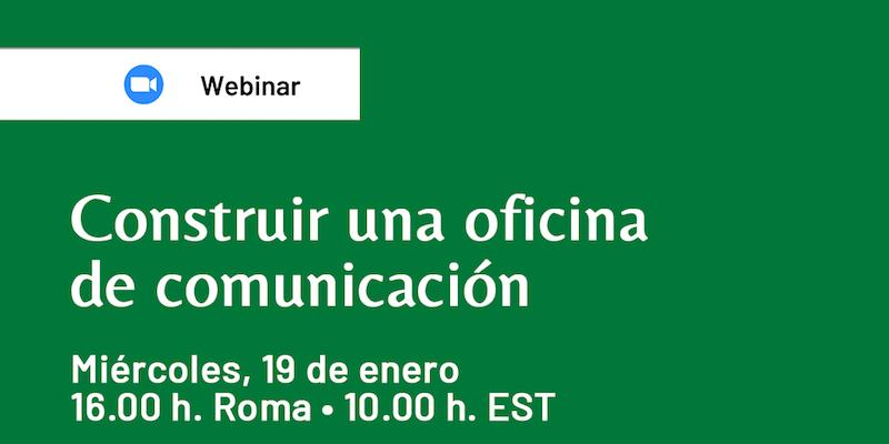 La Unión Internacional de las Superioras Generales organiza un webinar sobre cómo construir una oficina de comunicación