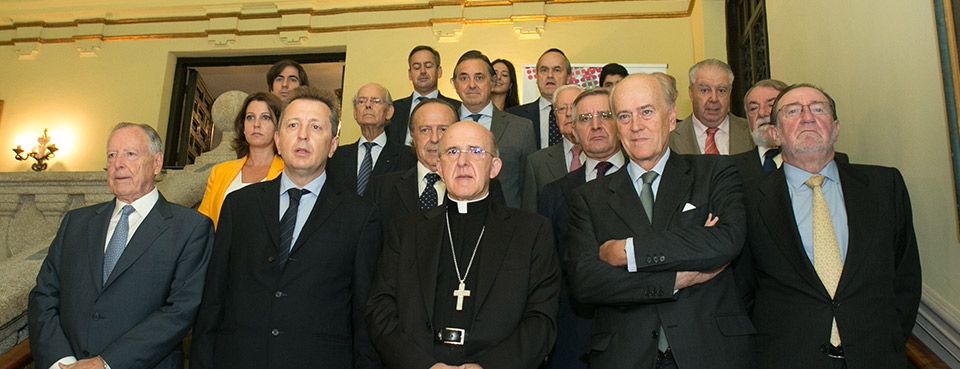 El cardenal se reúne con el patronato de la Fundación Madrid Vivo