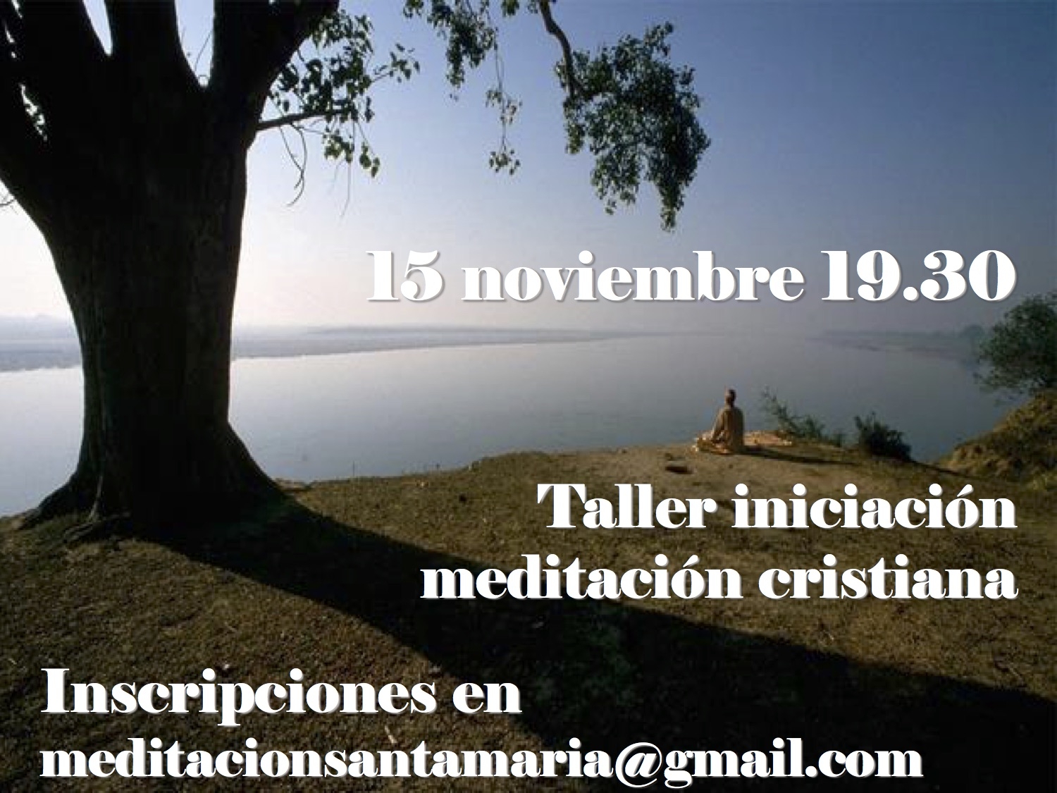 Taller de iniciación a la meditación cristiana en Santa María Madre de Dios