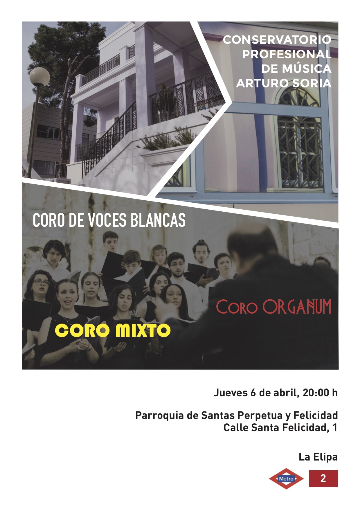 Concierto de Cuaresma en Santas Perpetua y Felicidad