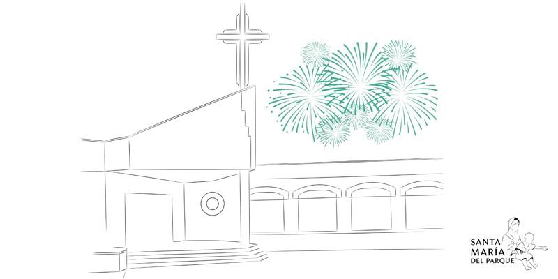 El cardenal Rouco preside en Santa María del Parque la Misa solemne en honor a su patrona