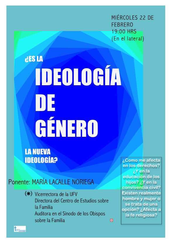 María Lacalle habla de ideología de género en San Josemaría Escrivá de Balaguer
