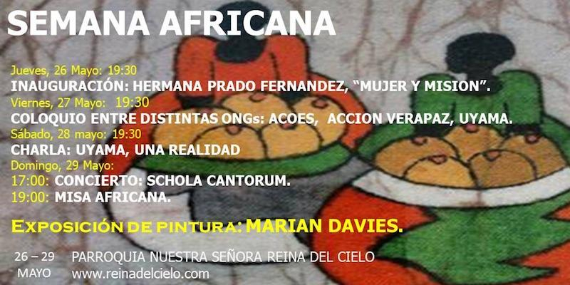 Nuestra Señora Reina del Cielo acoge una semana africana organizada por la Fundación Uyamá-Asunción