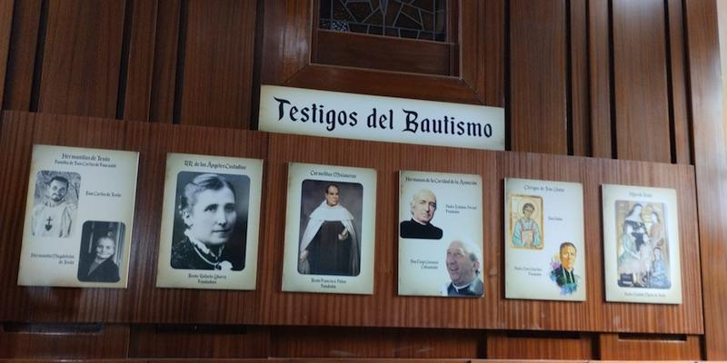 La unidad pastoral de Nuestra Señora de la Soledad y Transfiguración del Señor inaugura el espacio 'Testigos del Bautismo'