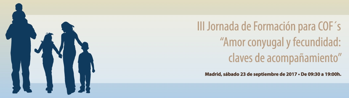 'Amor conyugal y fecundidad: claves de acompañamiento', tema de la III Jornada de Formación para Centros de Orientación Familiar (COF)