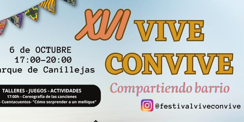 Cáritas Diocesana de Madrid se hace presente en el XVI Festival 'Vive Convive' del distrito de San Blas-Canillejas