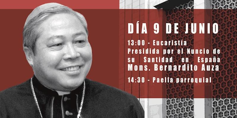 Misa de acción de gracias en San Juan de la Cruz en el 70 aniversario de la colocación de la primera piedra