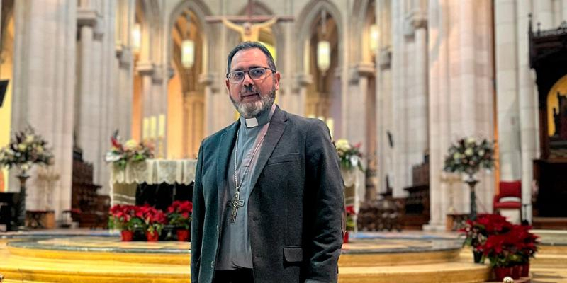 Vicente Martín, nuevo deán de la catedral de la Almudena: «Que la sintamos cada vez más la iglesia de todos los madrileños»
