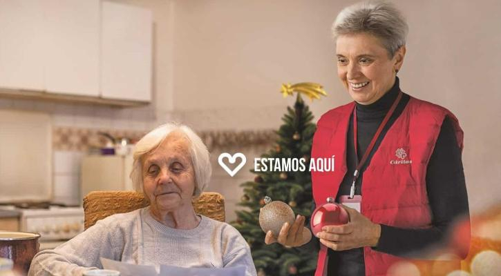 Presentación de la campaña de Navidad de Cáritas Madrid, &quot;Navidad es estar cerca&quot;