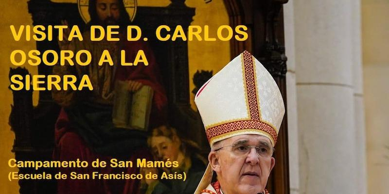 El cardenal Osoro mantiene un encuentro con los fieles de las parroquias del arciprestazgo de Lozoya-Buitrago