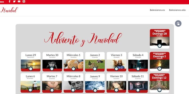 Los Salesianos lanzan una web de recursos para Adviento y Navidad