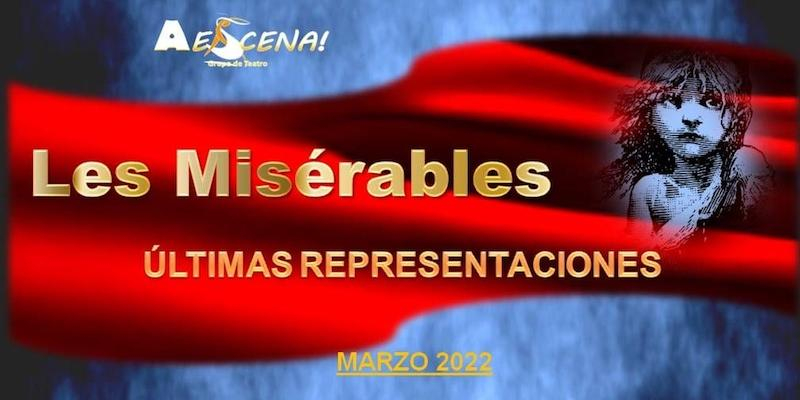 El grupo de teatro Aescena ofrece nuevas representaciones de 'Les Misérables' en San Sebastián Mártir de Carabanchel