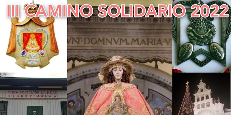 La Hermandad de Nuestra Señora del Rocío de Moratalaz lanza su III Camino Solidario 2022