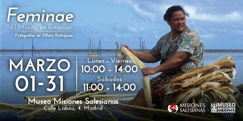Misiones Salesianas presenta la exposición fotográfica 'Feminae, el mundo en femenino'
