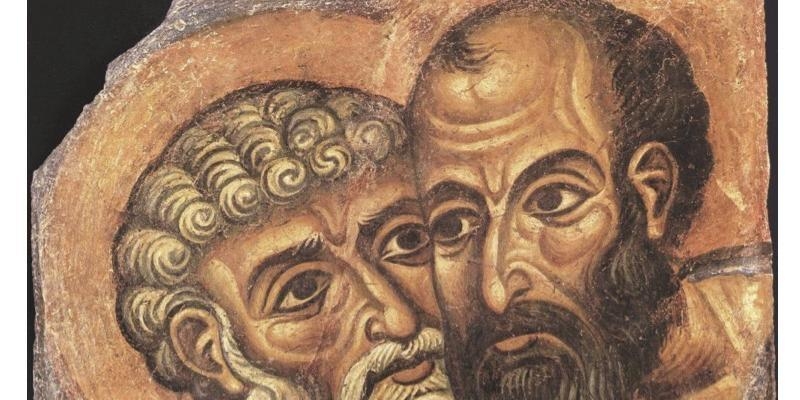 La capilla del Obispo acoge distintos cultos en la solemnidad del Sagrado Corazón y de san Pedro y san Pablo