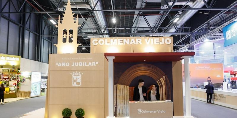 La basílica de la Asunción de Nuestra Señora protagoniza el stand de Colmenar Viejo en Fitur 2023