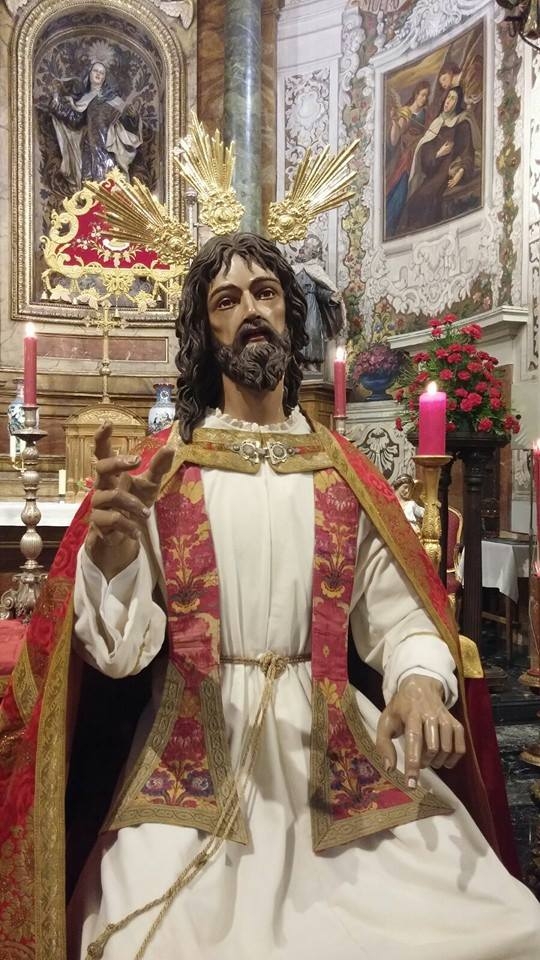 Procesión de la Hermandad de la Borriquita en la solemnidad de Cristo Rey