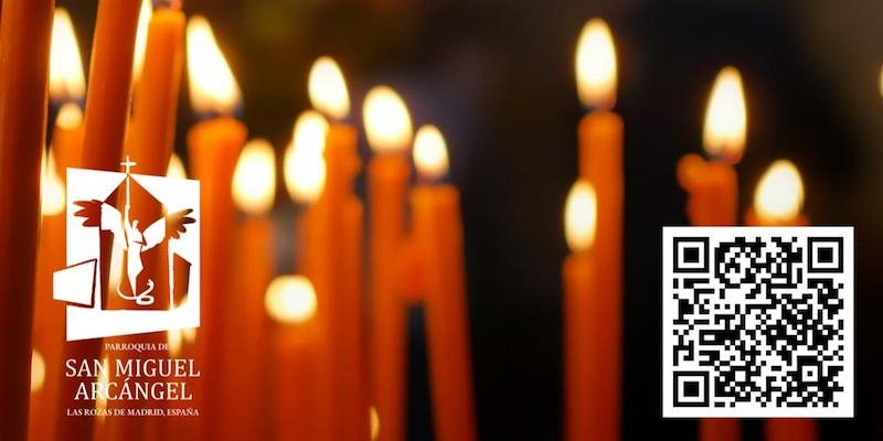 El Santísimo Cristo y la Virgen Dolorosa recorren las calles de Las Rozas en la noche del Viernes Santo