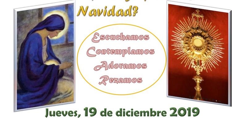 San Marcos prepara la Navidad con un acto de adoración al Santísimo