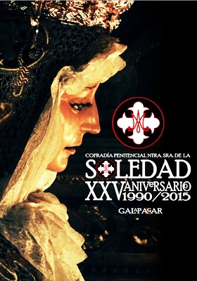 La procesión extraordinaria de Nuestra Señora de la Soledad de Galapagar cerrará los actos conmemorativos del XXV aniversario fundacional de su Cofradía