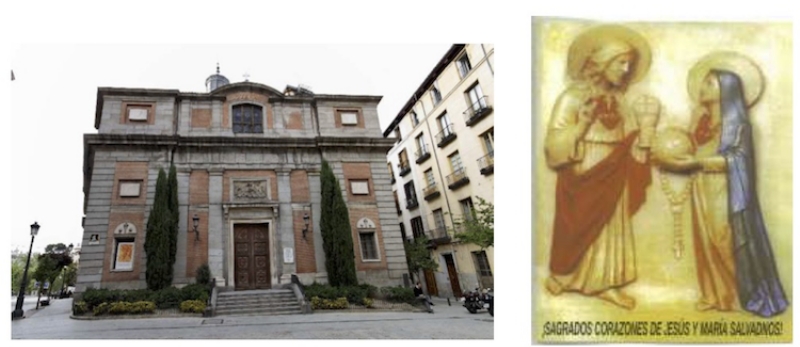 Santiago y San Juan Bautista acoge un acto en reparación y desagravio a los Sagrados Corazones