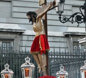 La Hermandad de los Alabarderos celebra un triduo en honor del Santísimo Cristo de la Fe