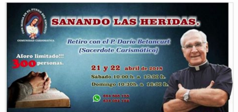 Espíritu Santo y Nuestra Señora de la Araucana acoge el retiro carismático 'Sanando las heridas'