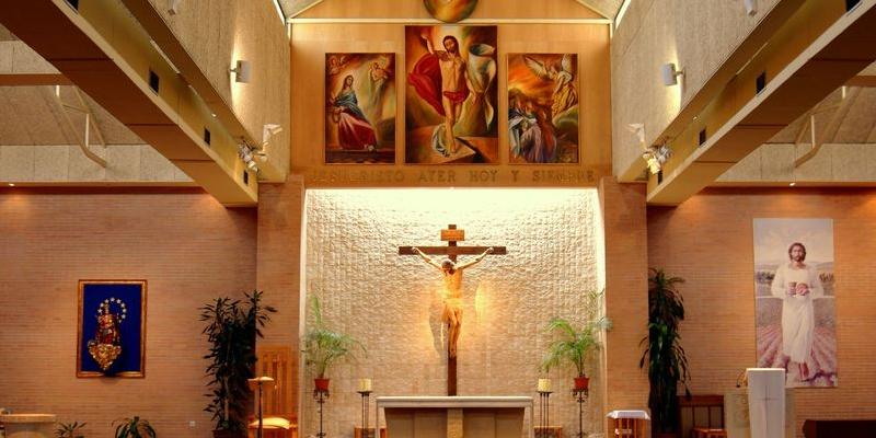 Nuestra Señora de Europa acoge un encuentro del cardenal Osoro con los sacerdotes acogidos en Madrid por estudios