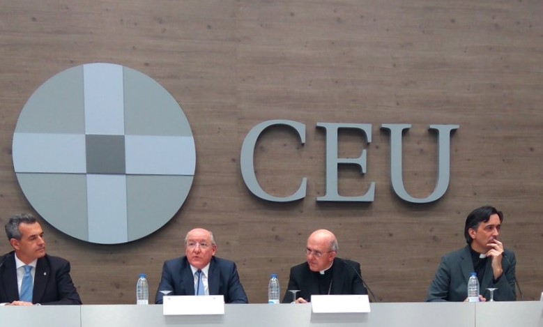 Monseñor Osoro visita la Univesidad CEU San Pablo
