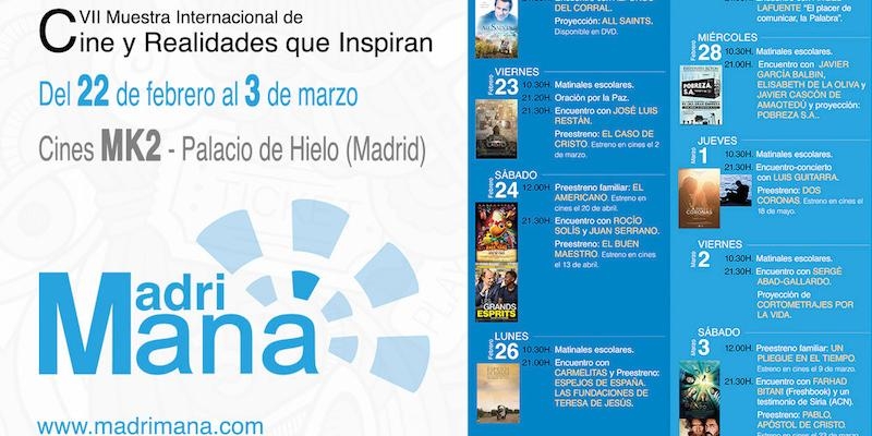 Arranca la VII Muestra Internacional de Cine y Realidades que Inspiran de Madrimaná