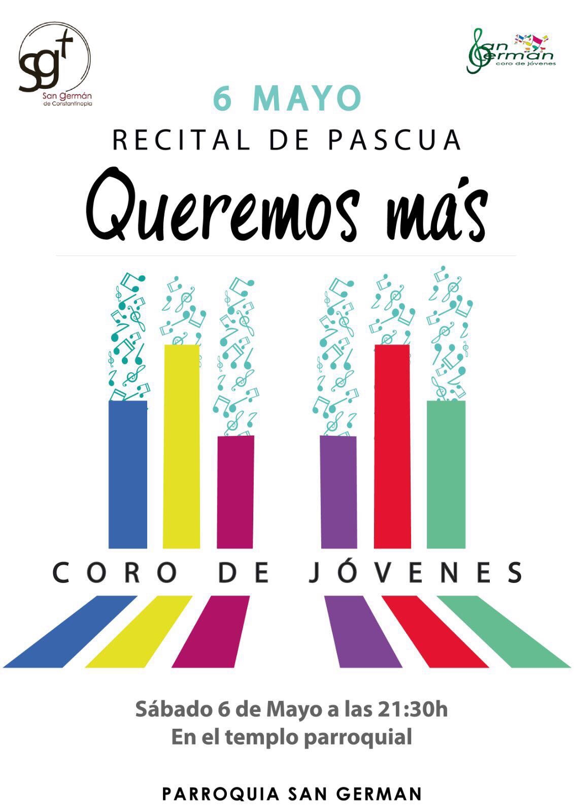 Recital de Pascua en la parroquia de San Germán