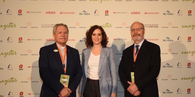 Díaz Ayuso: «Defenderé sin descanso el derecho de elección de los padres a elegir la educación de sus hijos y el centro educativo»