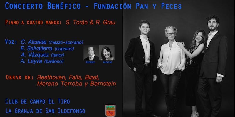Concierto benéfico a favor de la Fundación Pan y Peces