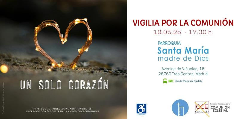 Vigilia por la Comunión en la parroquia de Santa María Madre de Dios