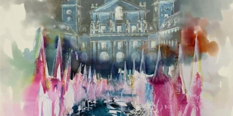 San Lorenzo Mártir de San Lorenzo de El Escorial acoge la presentación del cartel de la Semana Santa 2021