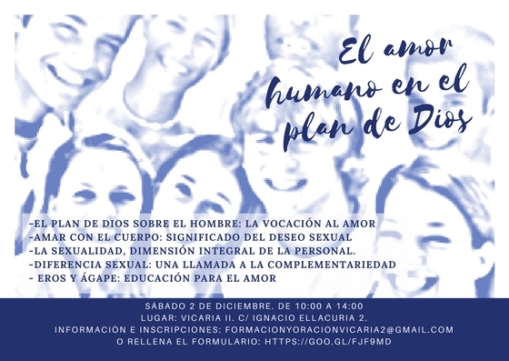 La Vicaría II organiza un curso sobre educación afectivo sexual