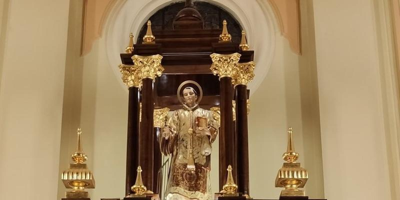 San Lorenzo Mártir de San Lorenzo de El Escorial organiza un triduo como preparación a la fiesta de su titular