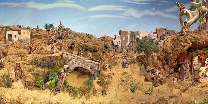 El belén de la basílica pontificia de San Miguel se puede visitar hasta el 16 de enero