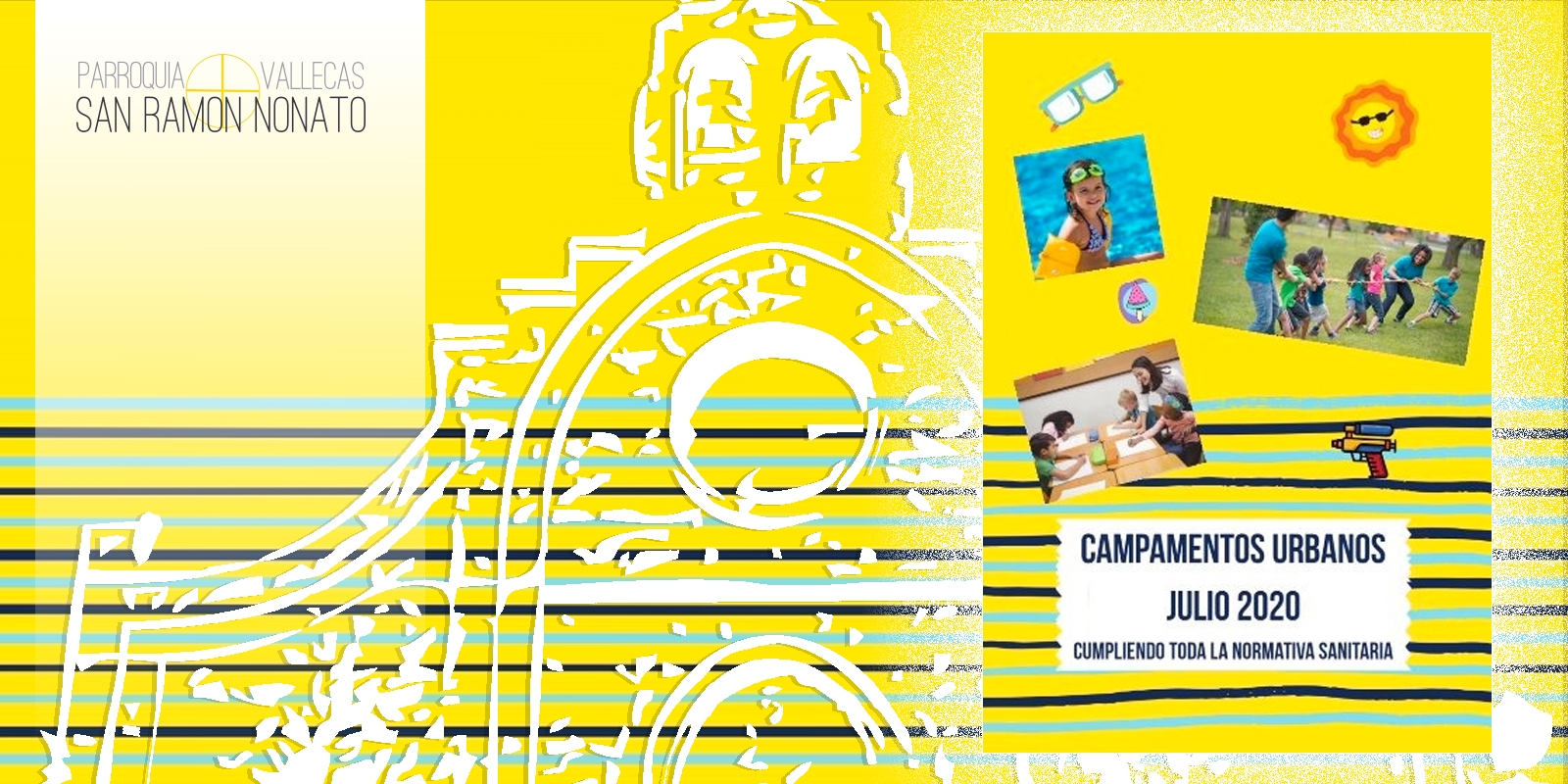 San Ramón Nonato de Puente de Vallecas organiza campamentos urbanos