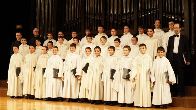 Tradicional concierto de Navidad de la Escolanía del Valle de los Caídos