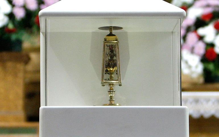 Misa en honor a san Pantaleón en el monasterio de la Encarnación