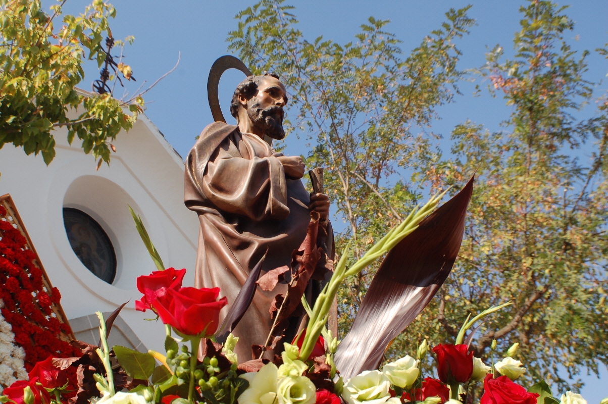 El arzobispo preside la Misa en honor al patrón de Villanueva del Pardillo