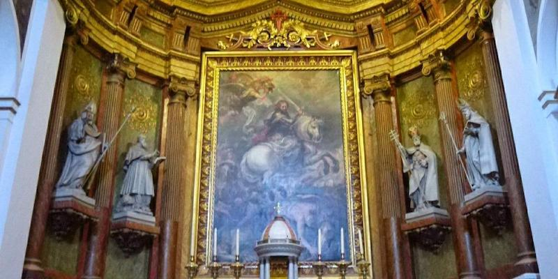 Alberto Andrés preside en Santiago y San Juan Bautista la Misa solemne en honor al patrono de España