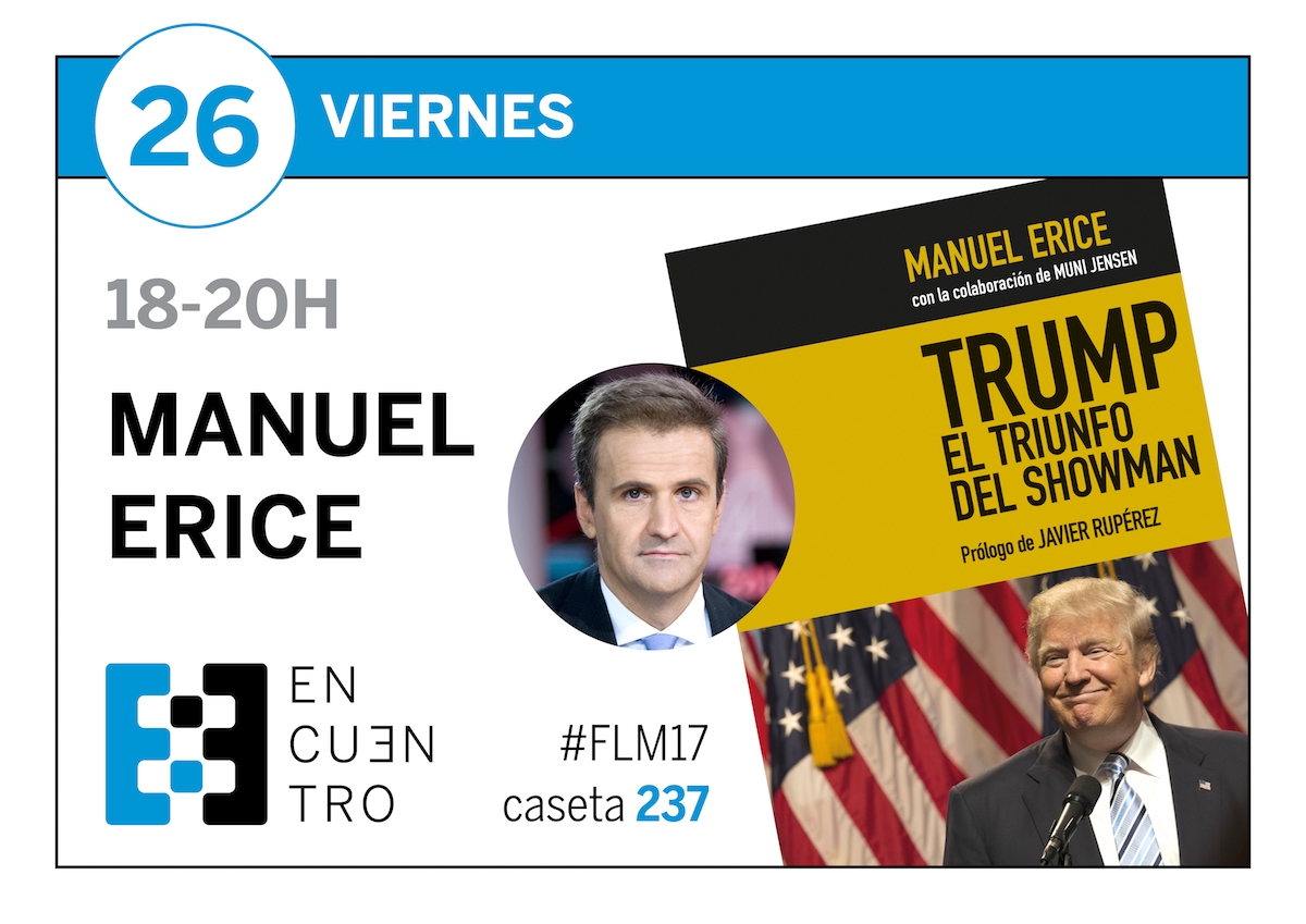 Manuel Erice en la Feria del Libro de Madrid