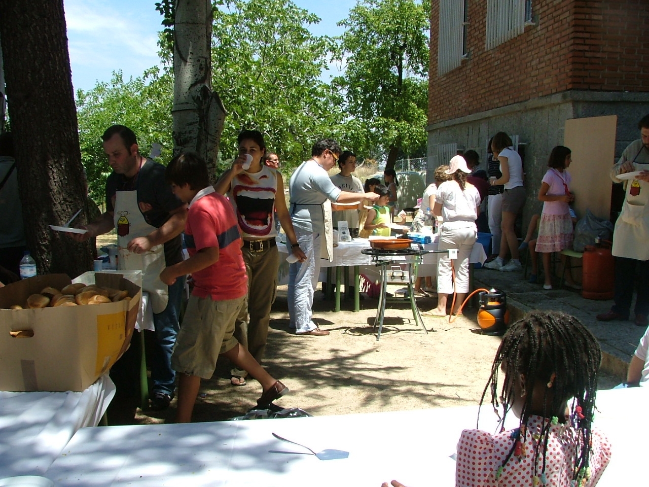 Fiesta de las familias en el centro residencial de Atención al menor y su familia Santa María del Parral