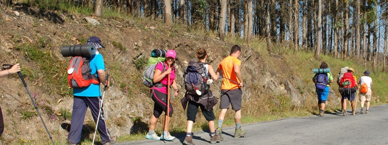 Jóvenes de Colmenarejo realizan este verano el Camino de Santiago