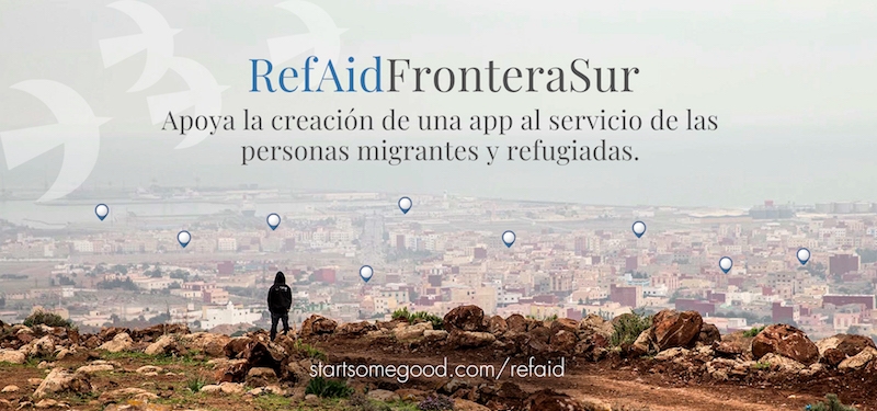 #RefAidFronteraSur, crowdfunding para una App al servicio de las personas migrantes y refugiadas en la Frontera Sur