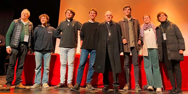 El cardenal Osoro incide en la necesidad de vivir «en la alegría del Evangelio» durante la Jornada de Apostolado Seglar