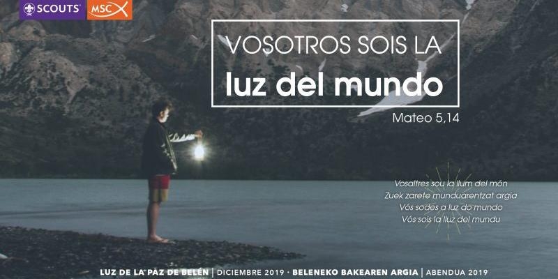 Los Scouts de Madrid-MSC reciben la Luz de la Paz de Belén en una ceremonia presidida por el cardenal Osoro